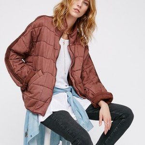 FREE PEOPLE SMALL Dolman Quilted Jacket